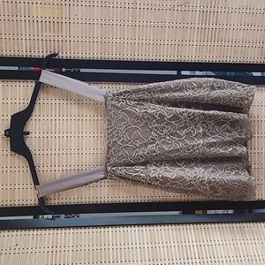 Womans olive lace camisole Coldwater creek size 1x